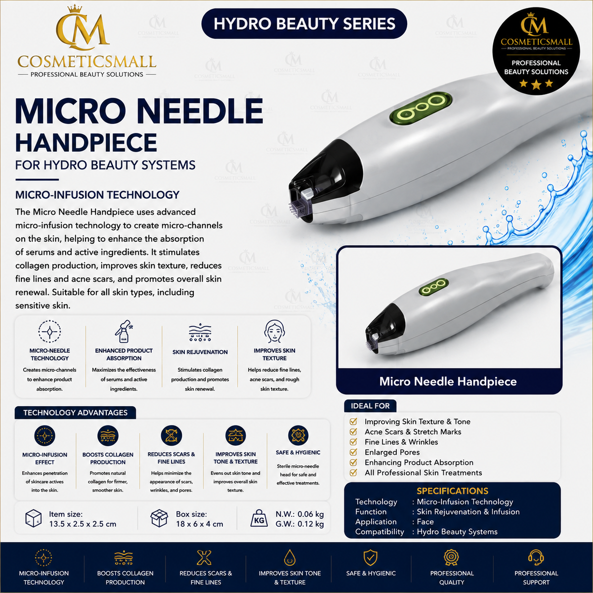 8053 Hydro Beauty Multi-Function System