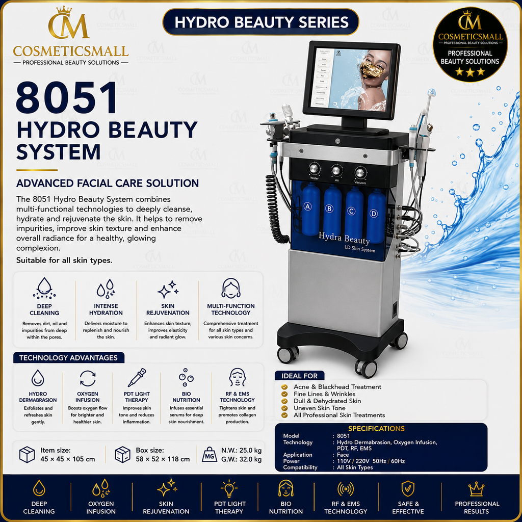 8051 Hydro Beauty Professional Facial System