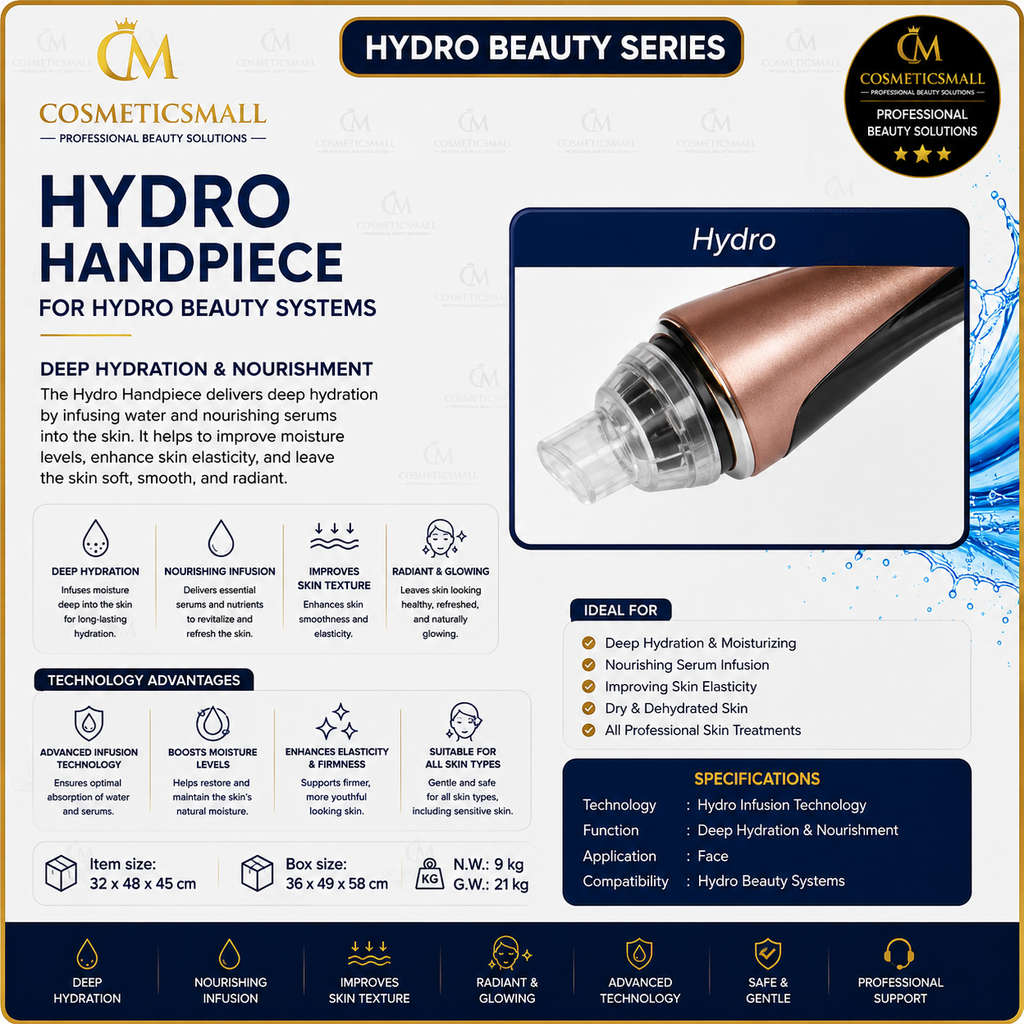 E08 (8-in-1) Black Swan Hydro Beauty Machine