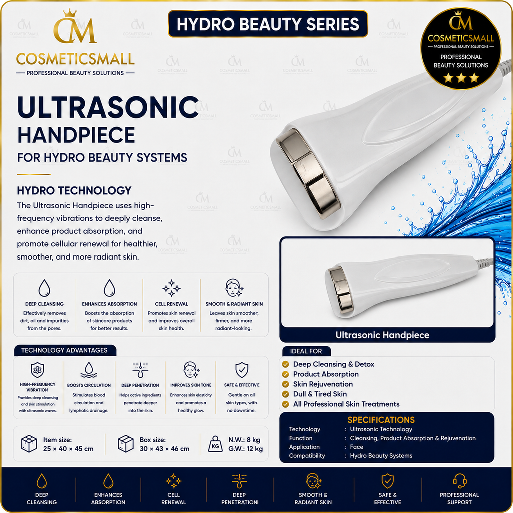 W002B (7-in-1) Hydro Oxygen Small Bubbles II Professional Hydro Beauty Machine