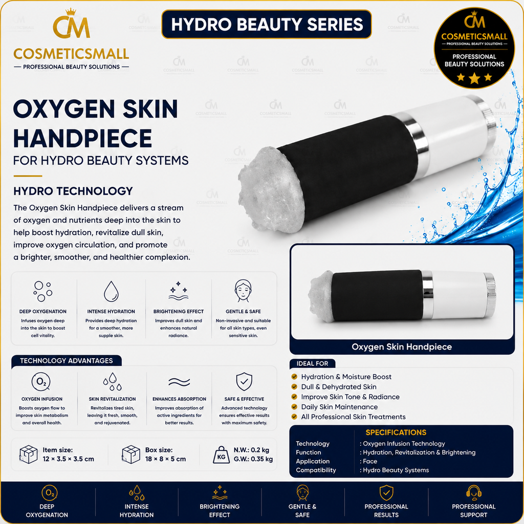 001 (3-in-1) CO2 Oxygen Bubble Hydro Beauty Machine – Oxygen Skin, Multipolar RF & Ultrasound