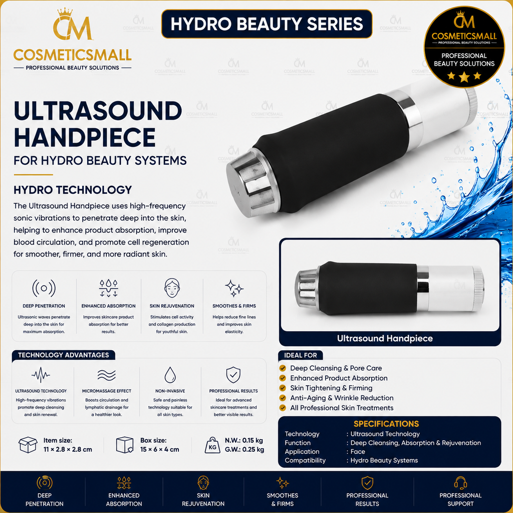 001 (3-in-1) CO2 Oxygen Bubble Hydro Beauty Machine – Oxygen Skin, Multipolar RF & Ultrasound