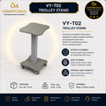 VY-T02 Professional Beauty Equipment Trolley Stand