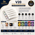 V20 AI Skin Analysis Probes – 5-Spectrum Multi-Spectral Skin Diagnosis System