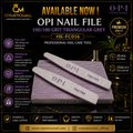 OPI Nail File 100/180 Grit Triangular Grey – Professional Nail File HK-FC016