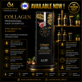 CPS Natural Spa Collagen Professional Hair Shampoo with Argan Oil & Keratin