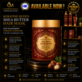 Keratin Queen Shea Butter Professional Hair Mask 1000ml