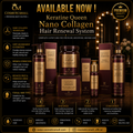 Keratine Queen Nano Collagen Hair Renewal System – Professional Hair Care for Damaged & Treated Hair