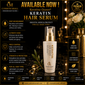 Keratine Queen Keratin Hair Serum – Nourishing, Smoothing & Frizz Control | 100ml
