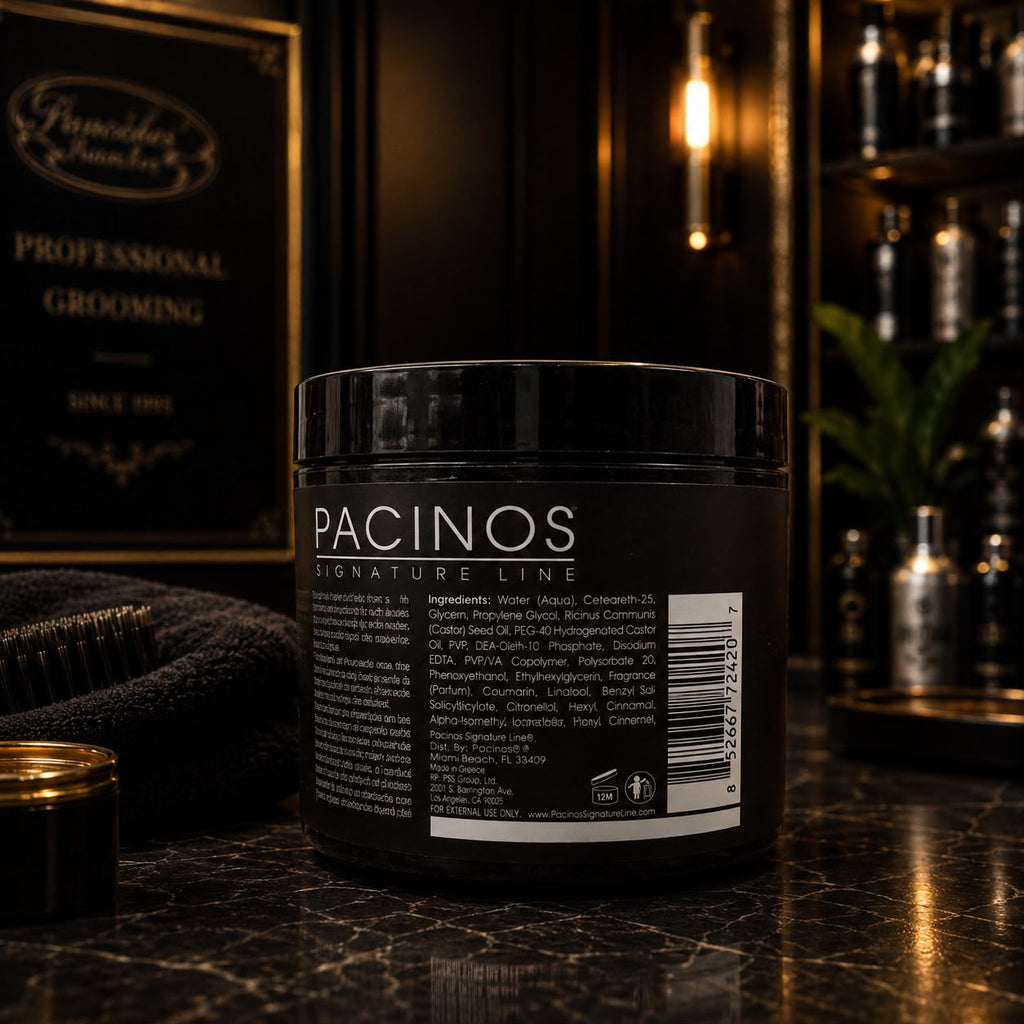 PacinOS Signature Line Pomade – Firm Flexible Hold & Semi-Shine Finish | 118ml