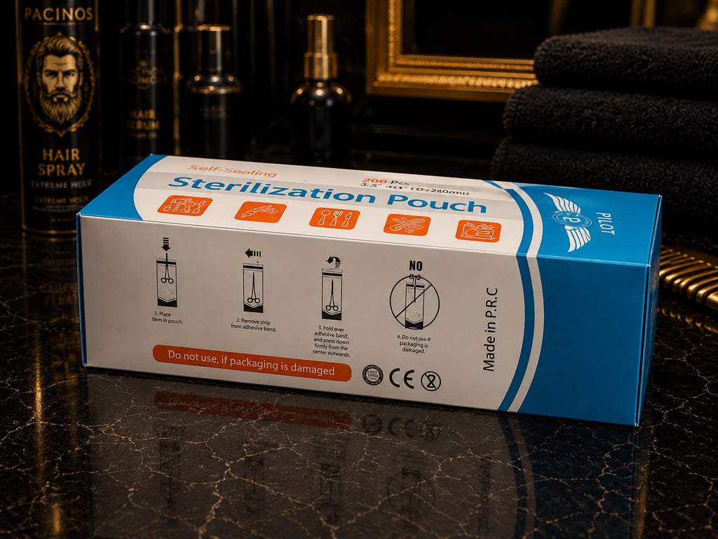 Self-Sealing Sterilization Pouches – 3.5 × 10″ (90 × 260mm) | 200 Pieces