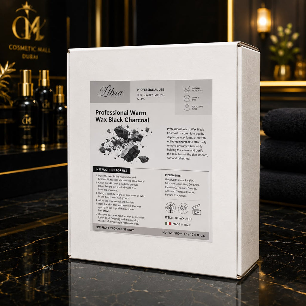 Libra Professional Warm Wax Black Charcoal – Activated Charcoal Depilatory Wax | 500ml