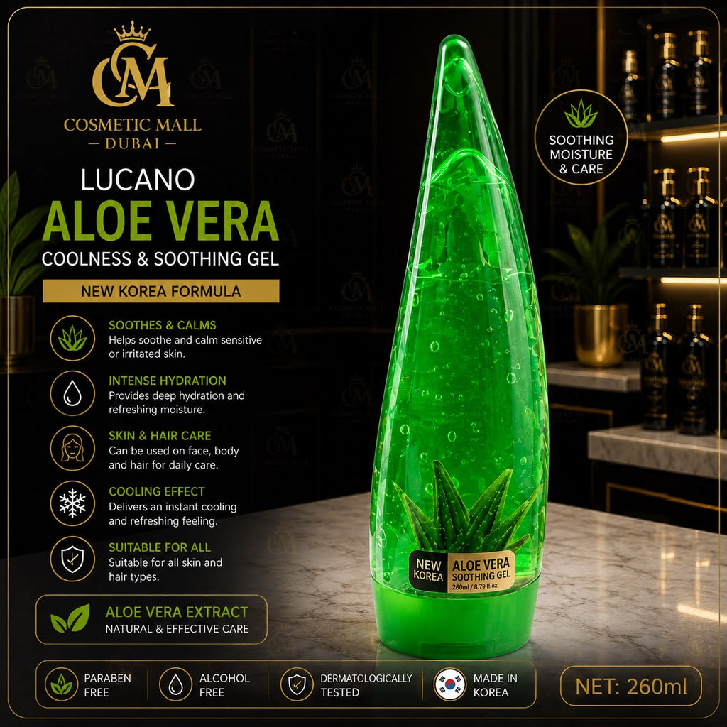 Lucano Aloe Vera Soothing Gel – Cooling, Hydrating & Calming Care | 260ml