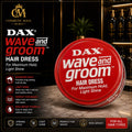 DAX Wave and Groom Hair Dress – Maximum Hold & Light Shine Hair Pomade