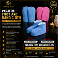 Paraffin Foot & Hand Cloth – HK1132 / HK1133 | Pink, White & Blue