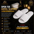 Open Toe Hotel Slipper – LFZ0099 | 1 Pair/Pack