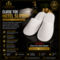 Close Toe Hotel Slipper – HK-PO001 | 1 Pair/Pack
