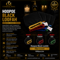 Hoopoe Black Loofah – JB1001 / JB1002 / JB1003 | 20 Pcs/Pack