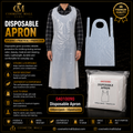 Disposable Apron – 04010090 | 100 Pcs/Pack