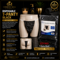 Disposable T-Panty Black | CZY1023 – 100 pcs/pack
