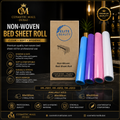 Elite Beauty Non-Woven Bed Sheet Roll – Disposable Salon & Spa Bed Cover | 60×180cm, 80×180cm, 80×200cm