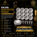 New Show Cilos Posticos False Eyelashes – AD1018-3 | 8mm, 10mm, 12mm & 14mm