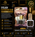 Naiamy Eyelash Extension Glue 15ml – AD1916 | Professional Use