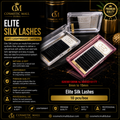 Elite Silk Lashes – 8mm to 15mm | 10 Pcs/Box