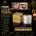 Eyebrow Plastic Wrap Cover Tape Roll – AD2206 | 4.2cm × 200m