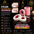 Elite Beauty Eyelash Extension Tape – Pink Cloth Tape | HK-RB1061 / HK-RB1099