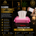 Elite Beauty Cleansing Soft Towel – HK-HC-01 | 100 Pcs/Pack