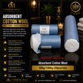 Elite Beauty Absorbent Cotton Wool – 04010140 / 04010156 | 500g / 1000g