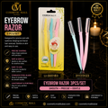 Eyebrow Razor – 3 Pcs/Set | LI-0001B3 / 3117 / 3123
