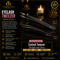 Eyelash Tweezers – Straight & Curve | ESD-12 / ESD-15