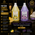 Elite Beauty Foot Soak – Lemon & Lavender | 3.78L