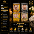 Wax Hair Remover – 600ml | HK-MC1005 | Honey, Charcoal, Banana & Pearl