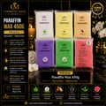 Waxness Paraffin Wax – 450g | PW101A | 6 Fragrances