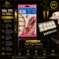 Nail Tips Natural – NA8506-3-2 | 500 Pcs/Pack