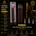 Elite Beauty Nail Art Brush – HK1126 | 3 Pcs/Pack