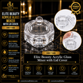Elite Beauty Acrylic Glass Mixer with Lid Cover – HK1148