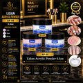 Lidan Acrylic Powder 0.5oz – AP-05 | Pink, Clear & White
