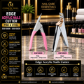 Edge Acrylic Nails Cutter Pink & Steel – 03010009 / 03010029