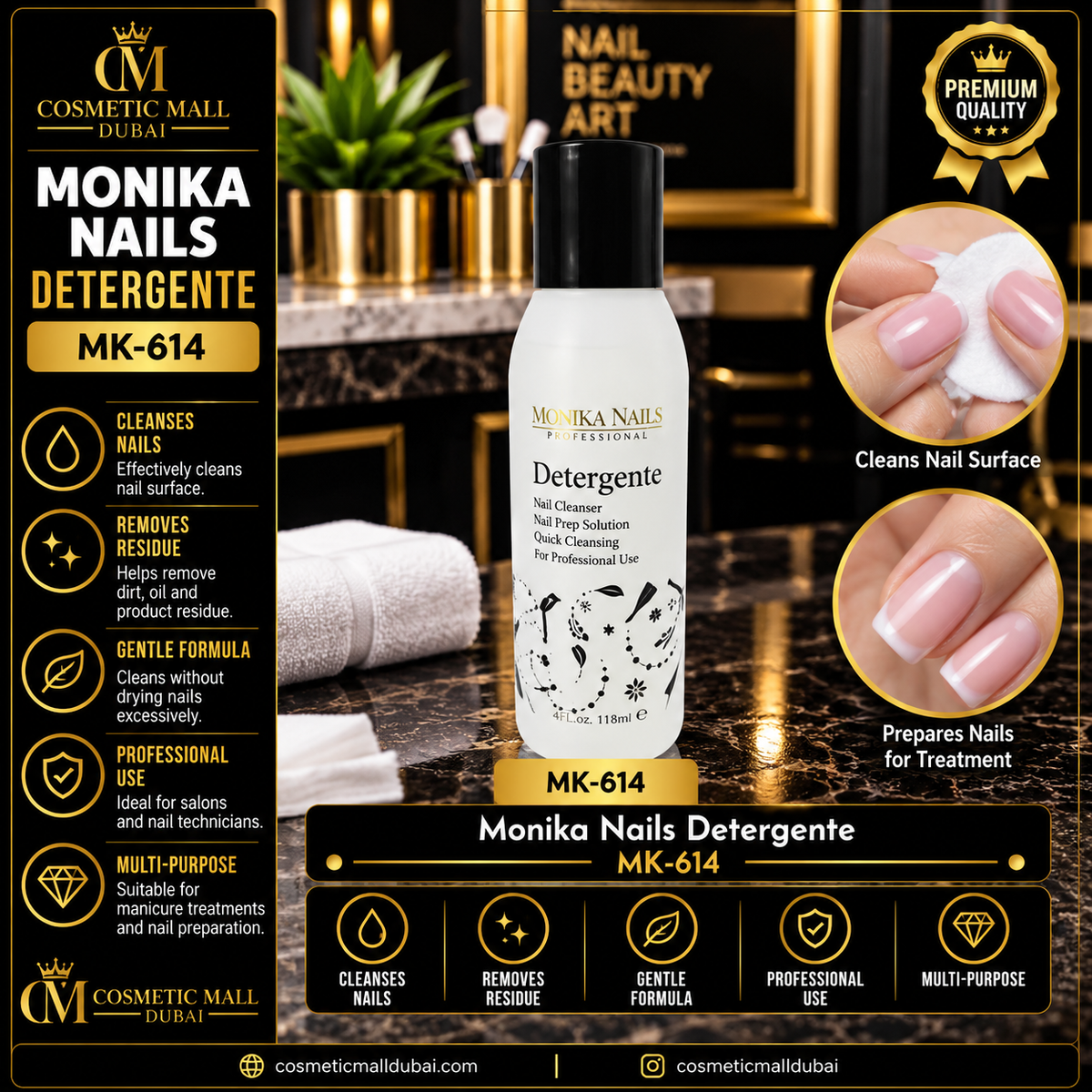 Monika Nails Detergente – MK-614