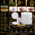 Nail Pad Roll Lint Free Wipes – HK1141 | 500 Pcs/Roll