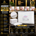 Absorbent Cotton Pads – WMP-001 | 500 Pcs/Pack
