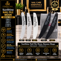 SunShine Nail File Moon Banana Shape – Multiple Models | 25 Pcs/Pack