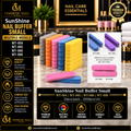 SunShine Nail Buffer Small – WT-004 / WT-005 / WT-006 / WT-008 | 20 Pcs/Pack