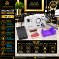 Nail Master Drill Machine White – HK-211