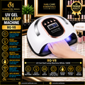 UV Gel Nail Lamp Machine White 168W – BQ-V8