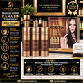 Brazilian Thermal Keratin Treatment 300ml – 3 Pcs/Set | 24 Sets/Ctn | 01010511